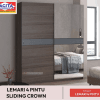 WEB LEMARI 4 Pintu SLIDING CROWN