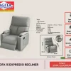 Webp sofa 1s expresso recliner abu wls
