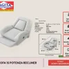 Webp sofa 1s potenza recliner muda wls